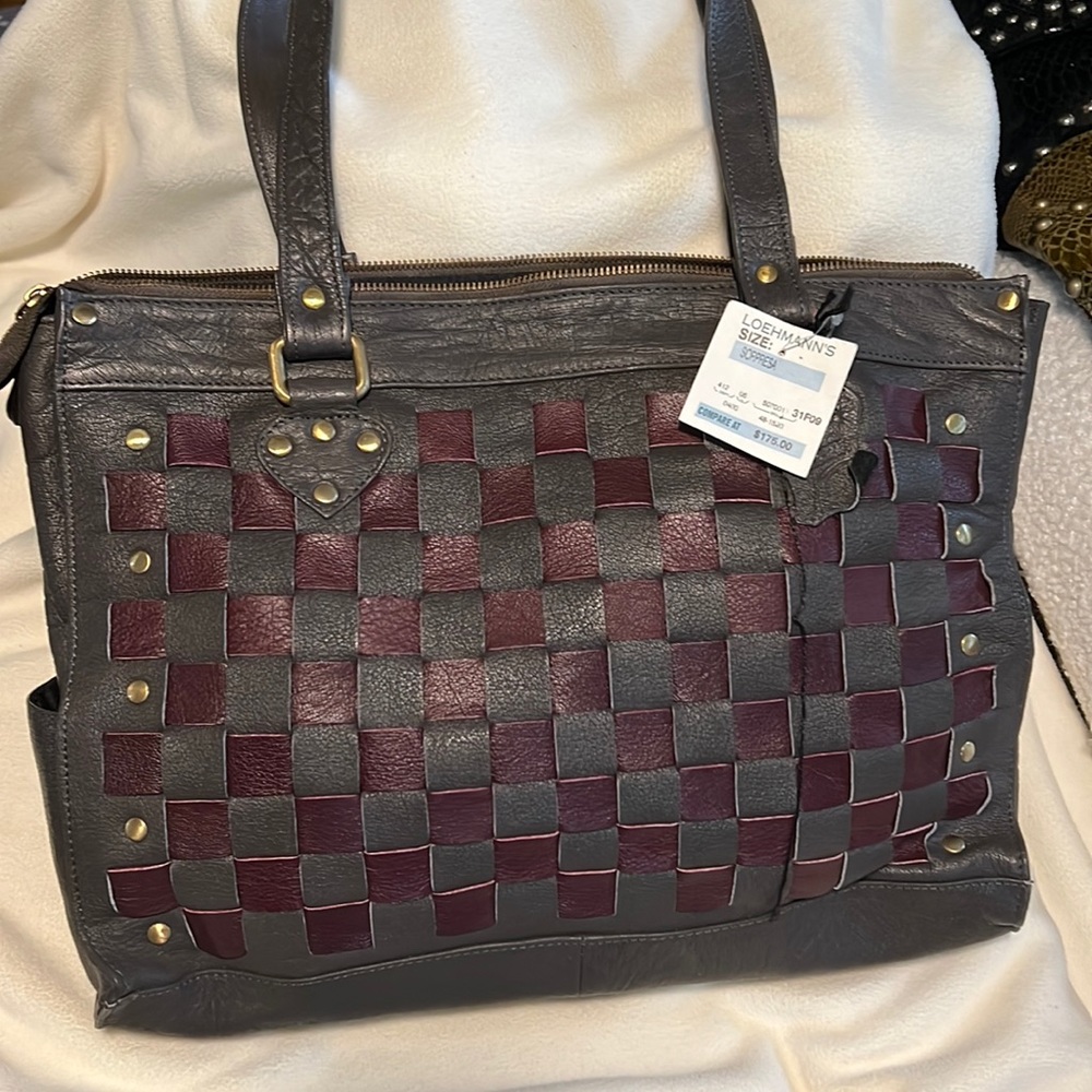 NWT Soppress leather (NEW) tote bag